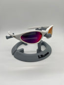Minute white lentes tanzanite