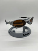 Jacket silver lentes brown