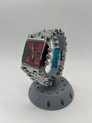 Minute Machine Polished fundo vermelho