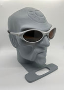 Jacket silver lentes brown